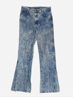 90’s Vintage Calvin Klein acid wash flared jeans size 32 CK Denim